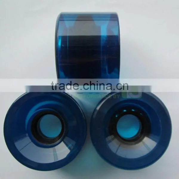 61x45mm 80% Rebound PU Longboard Wheels