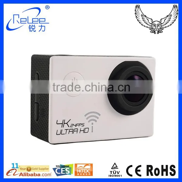 2016 Wholesale Full HD Real 4k Ultra HD Underwater Wifi Video Action Camera With H.264 photo-2