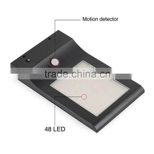Home Outdoor Garden Patio Solar Motion Sensor Led Lamp photo-3