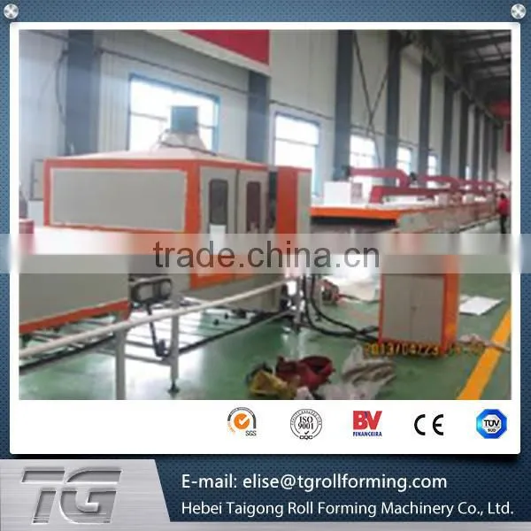 Roof Machine Popular in Africautomatic Corrugated Glazed Tile Stable Roof Stone Coated Roll Forming Machine photo-3