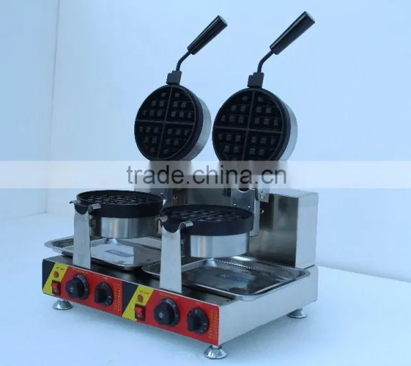 Belgian Waffle Baker w/ 7.25" Non-Stick Grid & Electronic Controls photo-2