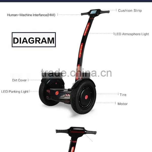 2016 New Handling 15 Inch Wheel Electric Handicaped Scooter photo-6