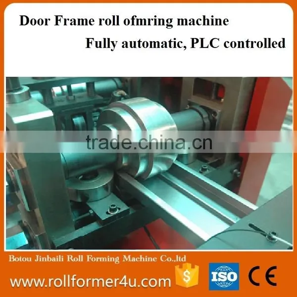 2016 Hot Sale Door Frame Gate/ Frame Garage Door Roll Forming Machine/Steel Metal Door And Window Frame Roll Forming Machine photo-4
