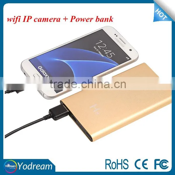 Powerbank H8 With Wifi IP Camera