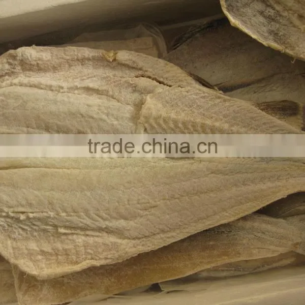 Dry Salted Alaska Pollock Fish Split Fillet photo-2