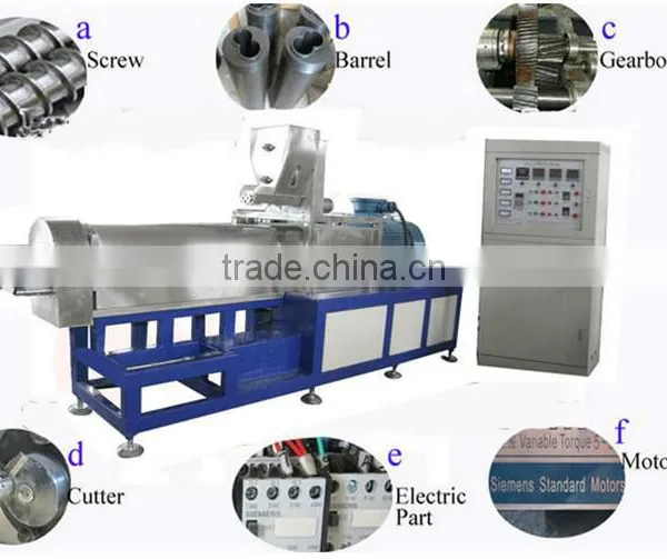 New Products Twin Double Screw Puff Snacks Food Extruder Maker Machine photo-2