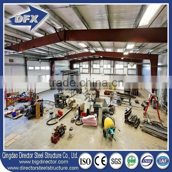 Metal Structural Prefab Steel Building Workshops photo-2