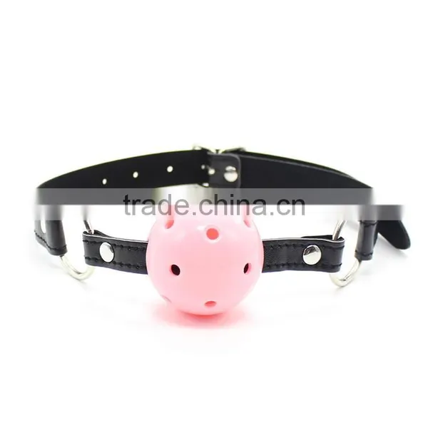 PLASTIC MOUTH GAG WITH LEATHER STRAP SEX TOYS MOUTH GAG SEX BONDAGE MOUTH GAG SEX TOYS WHOLESALE MOUTH GAG photo-2
