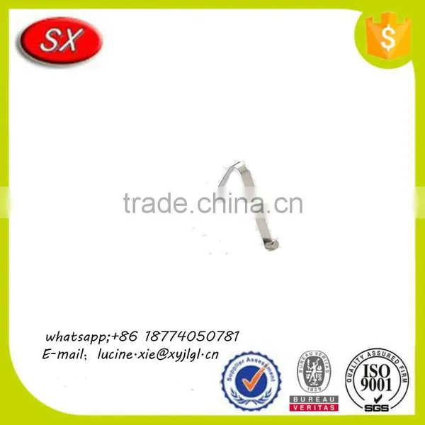 China Cnc Stainless Steel Tube Clips Metal Bending Spring Wire Clips photo-2