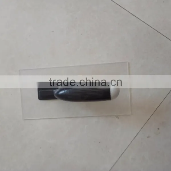 3mm Thickness 130mm Wide Plastic Trowel ABS Handle Plaster Trowel photo-4