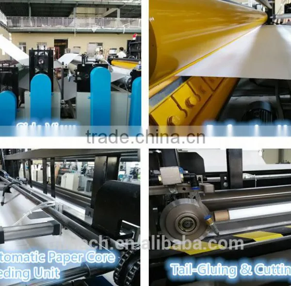 PLC Fully Automatic Embossed & Perforating Toilet Tissue Paper Machine photo-4