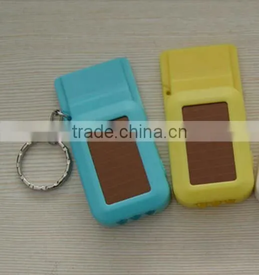 Solar Power Flashing USB Keychain Usb Keychain Charger Mini Battery Charger photo-2