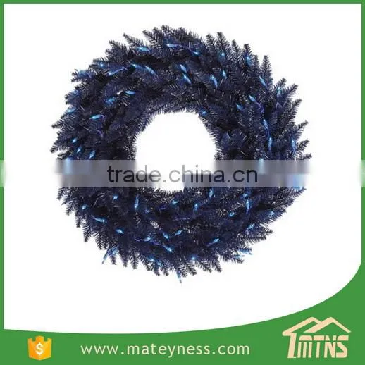 Wholesale Christmas Wreath Decorations Christmas Door Wreath With Lights photo-5
