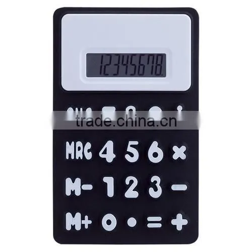 High Quality Cute Silicone Calculator for Promotional Gift photo-2