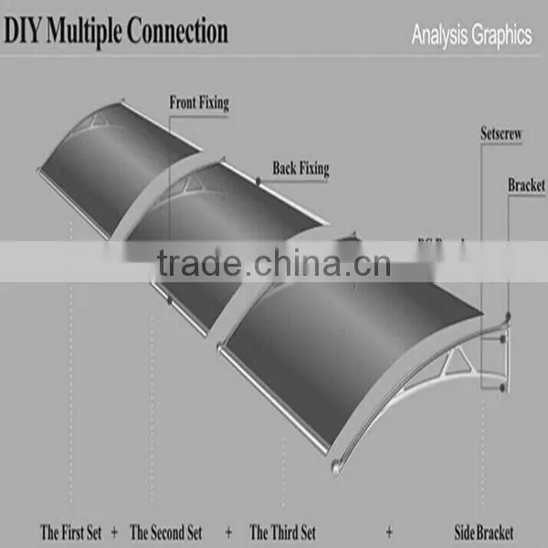 Awning Basement Windows Portable Free Standing Rain Awning photo-6