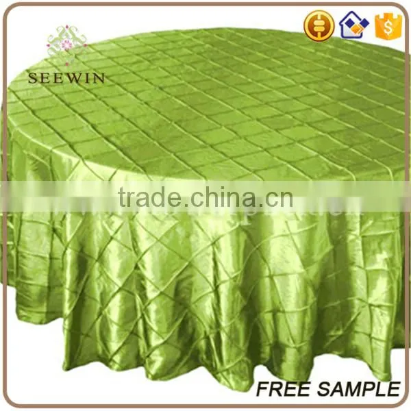 2016 Wholesale Custom Taffeta Round Table Cloth photo-2
