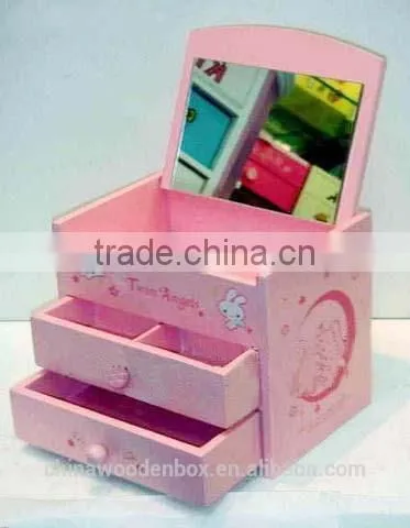 Handmade Luxury Promotional Gift Wood Jewelry Box photo-4
