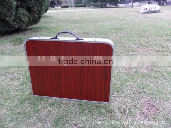 Outdoor Adjustable Height Folding Table and Chairs for Picnic, Party, Camping photo-3