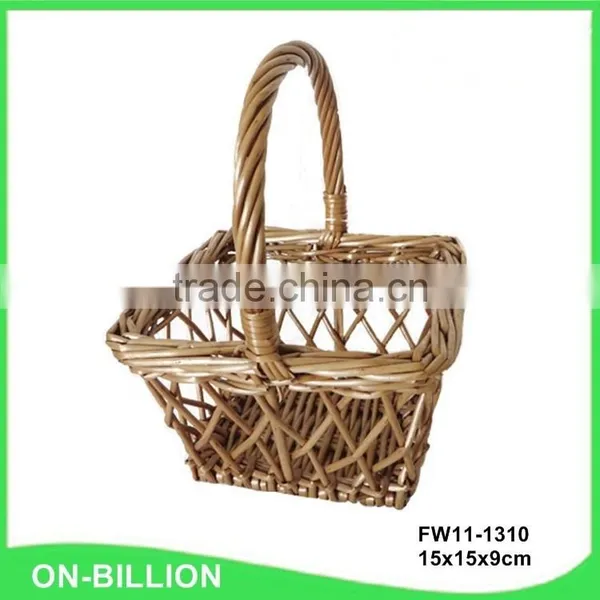 New Eco Mini Wicker Decorate Basket Wedding photo-4
