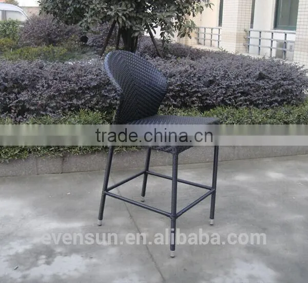 Club Pub Furniture Aluminium Rattan Bar Stool, Bar Stool Chair, Bar Stool High Chair photo-2
