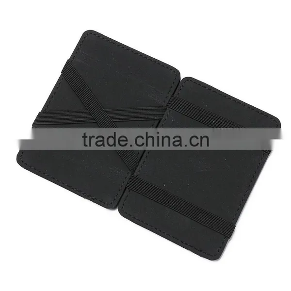 Magic Wallet PU Leather Money Clip With RFID-blocking in Various Designs photo-2