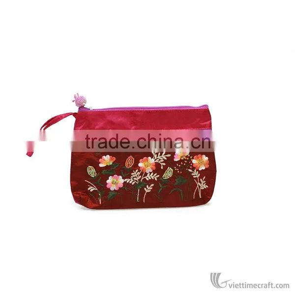 Embroidery Coin Purse, Handbag, Silk Purse, Handicraft in Vietnam photo-4