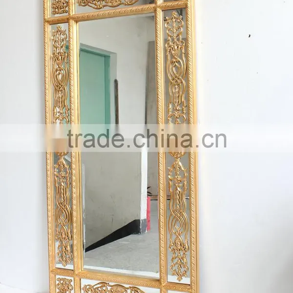Baroque Mirror Frame Rectangular Bathroom Mirrors photo-6