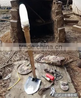 Sturdy Outdoor Emergency Gear With Shovel Hammer Knife Flashlight Fire Starter photo-4