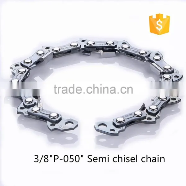 Quality 20" 3/8"lp .050"gauge Semi Chisel Low Kickback E & S Chain Saw Chain