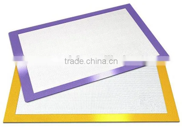 Eco-friendly Non-stick Fiberglass Baking Mat.reusable Fda Grade Silicone Non Stick Baking Mat photo-3