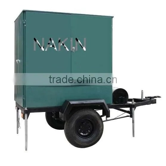 Stereo-Vacuum Tanks Used Oil Recycling Machine For Transformer With Trailer Type photo-5