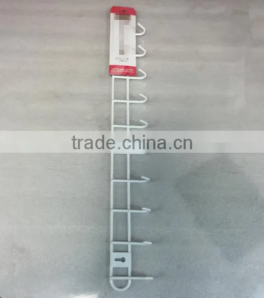 White Coated Clothes Hanging Hook photo-2