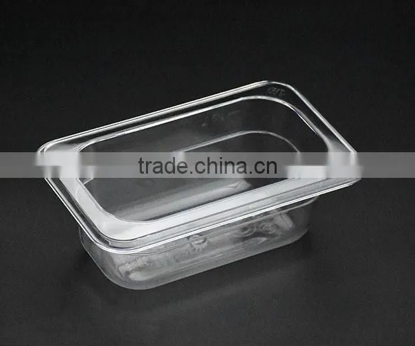 Plastic pc 1/6 Size gn Food Container/gastronormic Food Pan photo-5