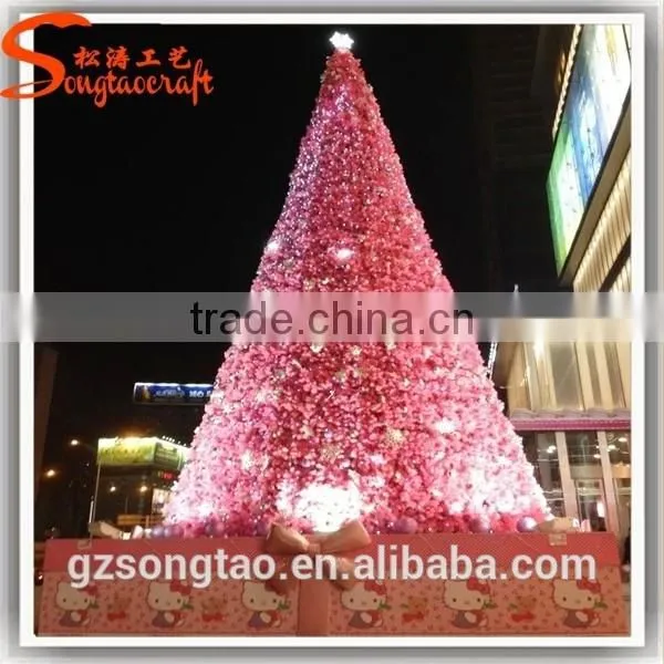 10m-20m Green PVC Customized Christmas Tree Custom Christmas Tree Ornament Artificial Christmas photo-5
