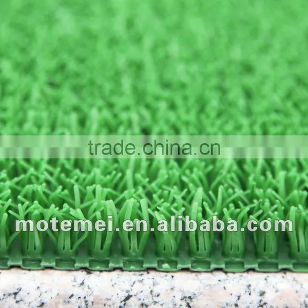 13mm16mm Artificial Plastic Gold- Rush Grass PE Grass photo-4
