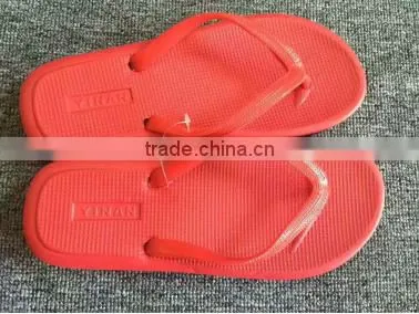 Women's Slim Flip Flops Cheap Wholesale Plain Color Flat Slippers Shoe Closeouts photo-3