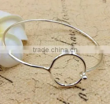 2016 Unique Heart Charms Bangle Diy Heart Charm Chain Bracelet European Style Charms Bracelet photo-5