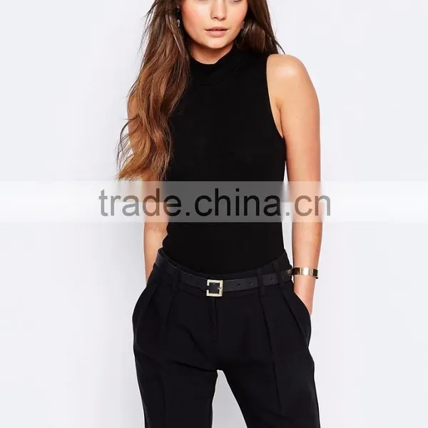 High Neck Bodysuit Apparel Body Shaper Women Sexy Bodysuit Sexy Seamless Tank Women Bodysuit photo-5