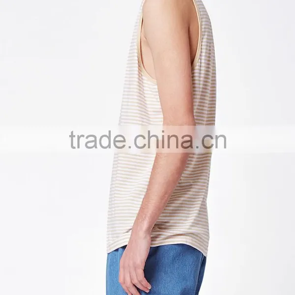 Exqusitely Yarn-dyed Stripped Tank Top photo-3