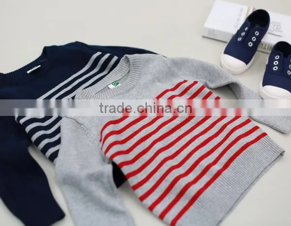 New Fashion Fringe Print Sweater for Boys Casual Boys Sweater photo-2