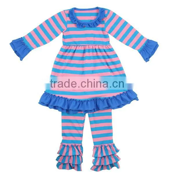 Factory Wholesale Solid Ruffle Dress Quarterfoil Boutique Christmas Boutique Girl Clothing photo-4