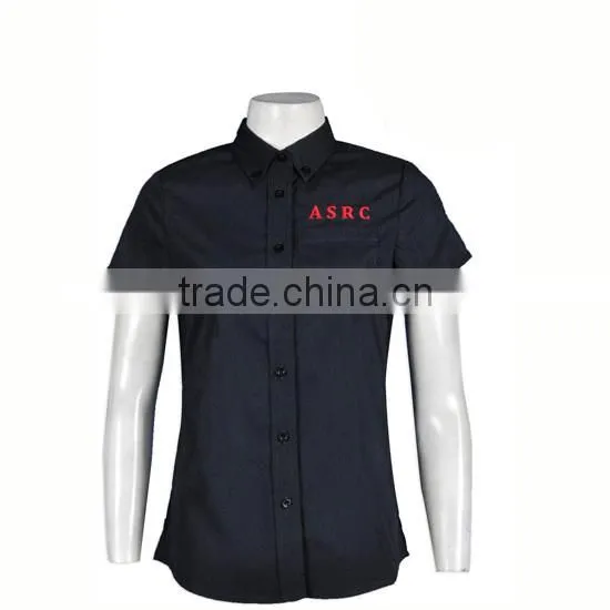 Women Cut Fitting Shirt With 100% Cotton Official Work Shirt Dress for Lady photo-3