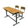 Sell School Furniture (student Desk and Chair)FT-0603 Adjustable Double Student Desk&Chair