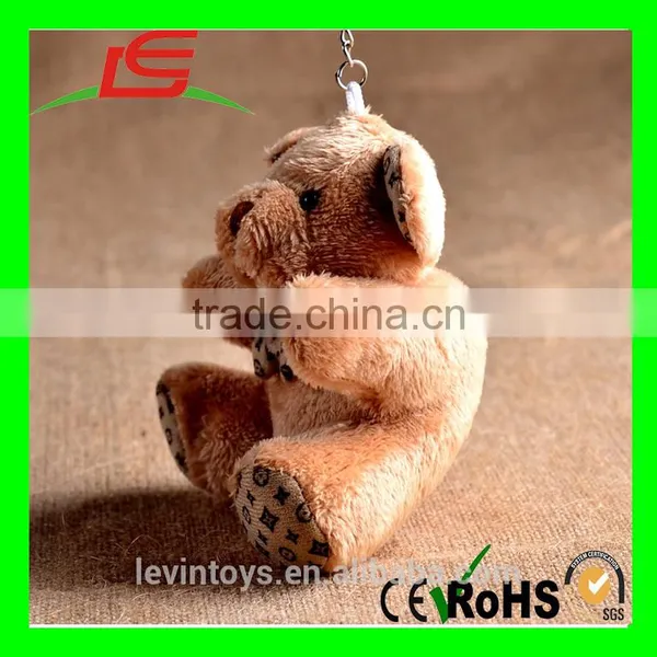 2016 Hot Selling Animal Style Cute Stuffed Plush Teddy Bear Keychain photo-4