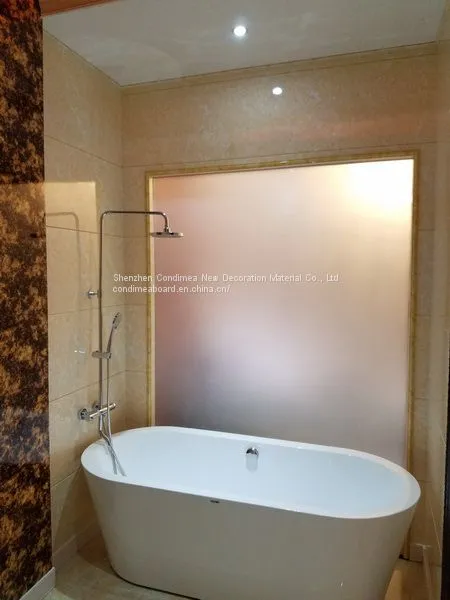 Condimea Cellulose Fibre Cement Tile With PVC Film of Wood Pattern