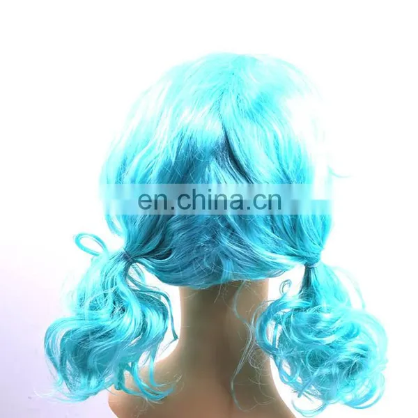 Clown Braid Blue Wig FGW-0067 photo-2