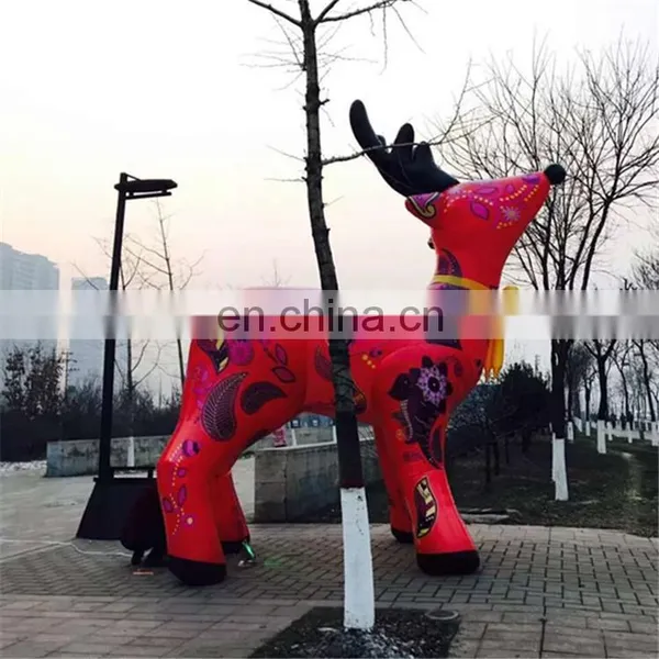 2017 New Style Christmas Gifts Large Customized Christmas Inflatable Deer photo-3