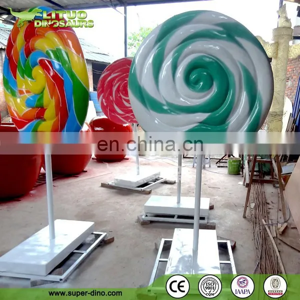 Gaint Size Resin Candy Statue Decoration photo-5