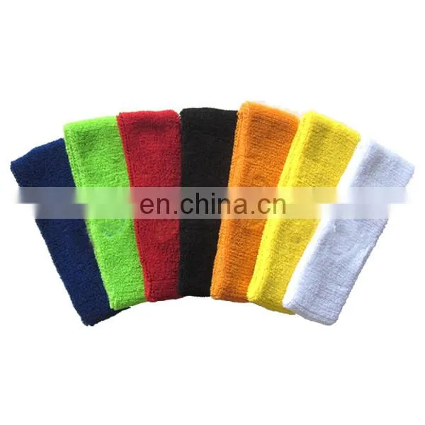 2017 Custom Festival Black Terry Wristbands With Logo photo-4