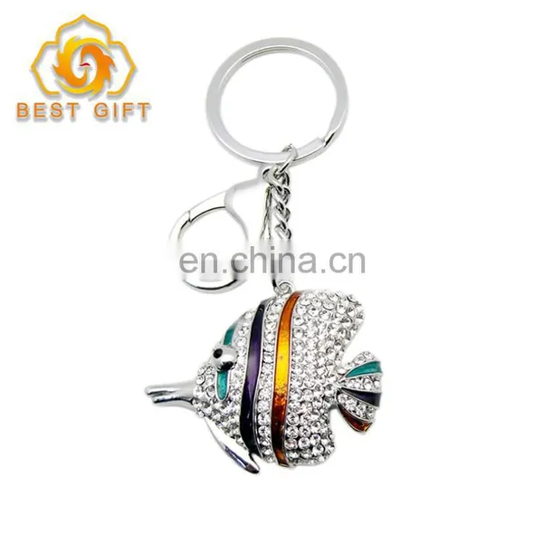 High Quality Cute 3D Fish Shaped Keychains For Decoration photo-2